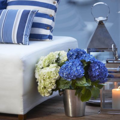 Hydrangeas and Lanterns