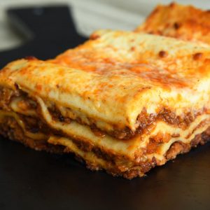 Traditional beef lasagne (2 Serves)