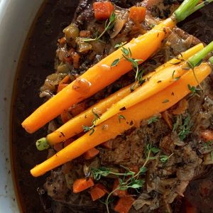 Slow cooked lamb shoulder (4 Serves)